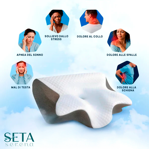 Cuscino Cervicale Ortopedico - Sonno Puro™