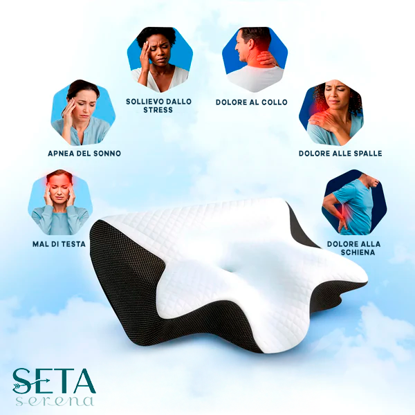 Cuscino Cervicale Ortopedico - Sonno Puro™