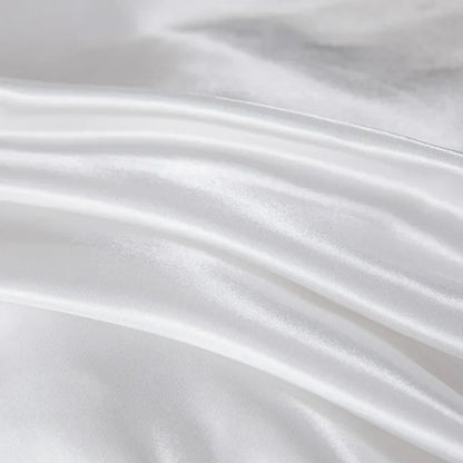 Set 3 Pezzi – Copripiumino in Raso, morbido e delicato, per notti dal tocco di lusso