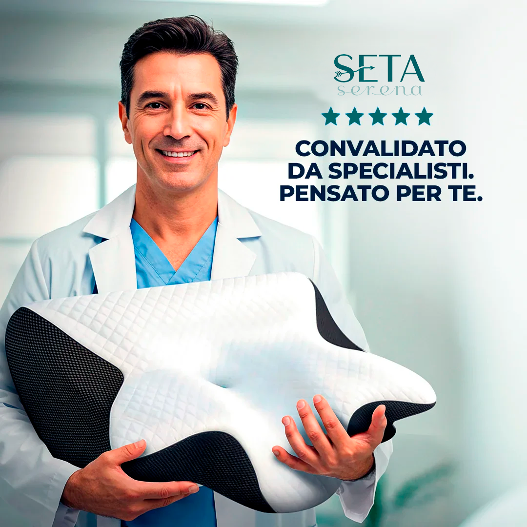 Cuscino Cervicale Ortopedico - Sonno Puro™